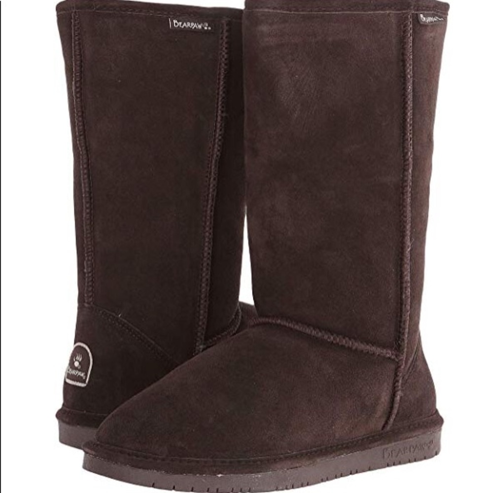 Bearpaw Emma tall brown boots